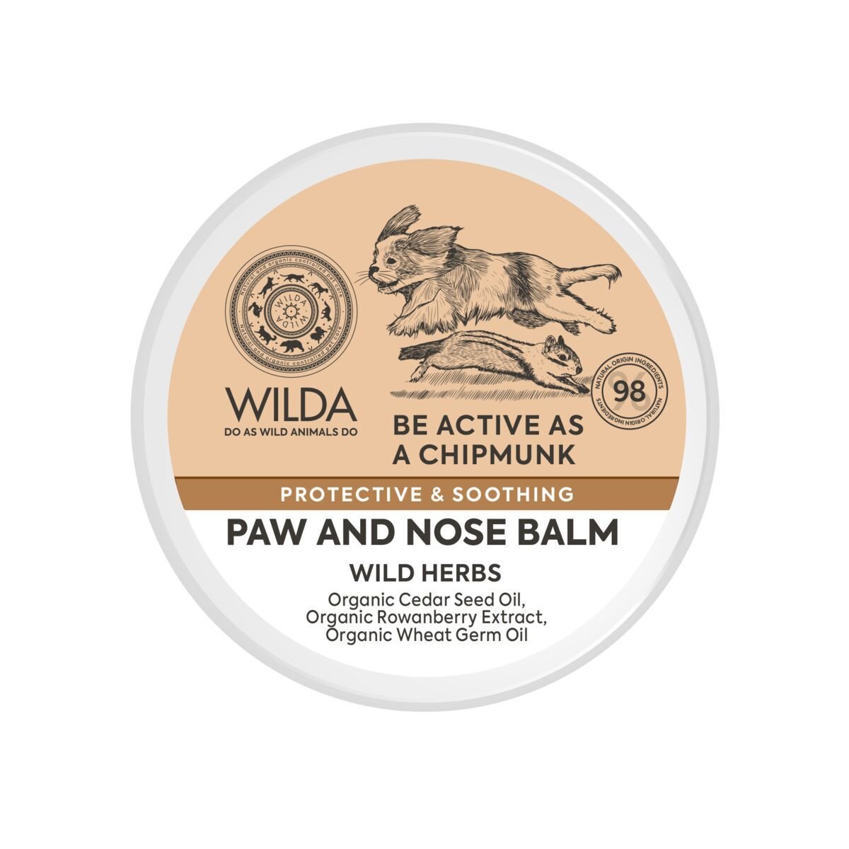 Koiran tassurasva Wilda Siberica Paw & Nose balm