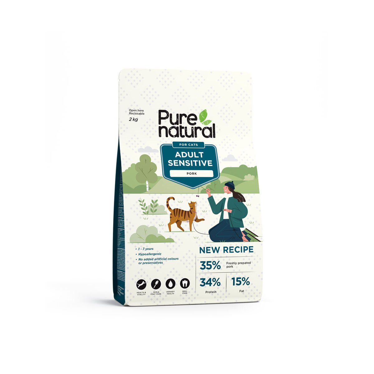 Purenatural Cat Adult Sensitive Pork