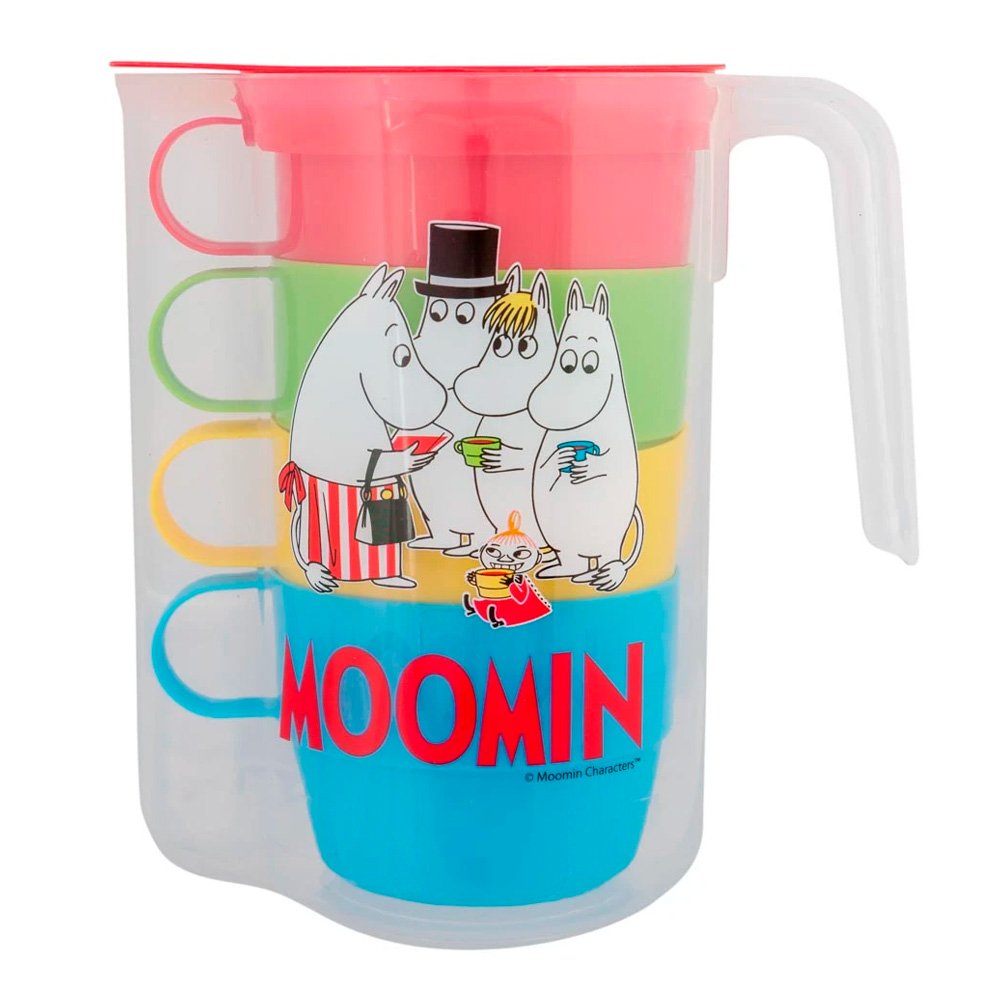 Moomin  Moomin by Martinex Kannu ja mukit 4 kpl