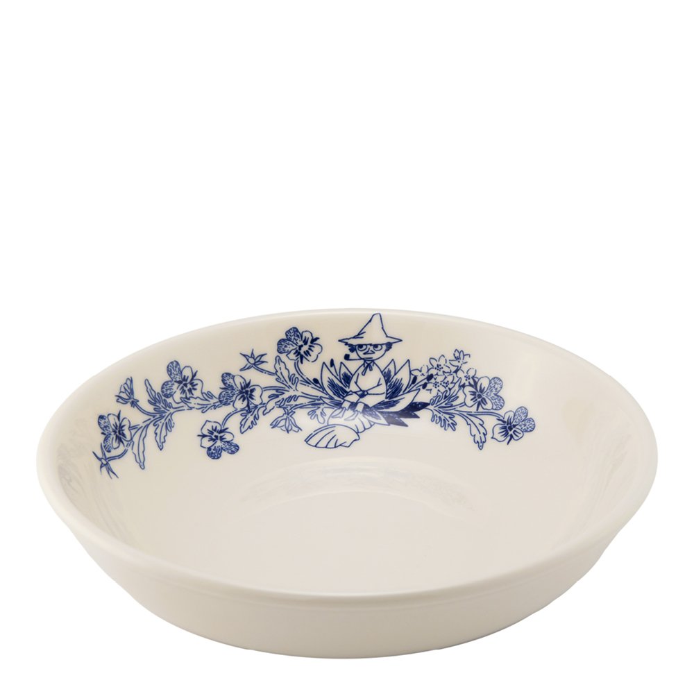 Moomin Arabia  Muumi Haru Pastalautanen 21 cm Valkoinen/Sininen