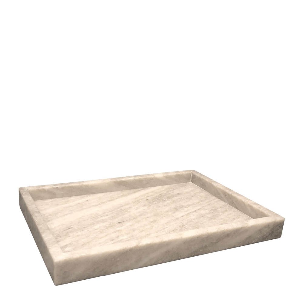Stiernholm  Marmaros Tarjoiluastia 30x23 cm Beige
