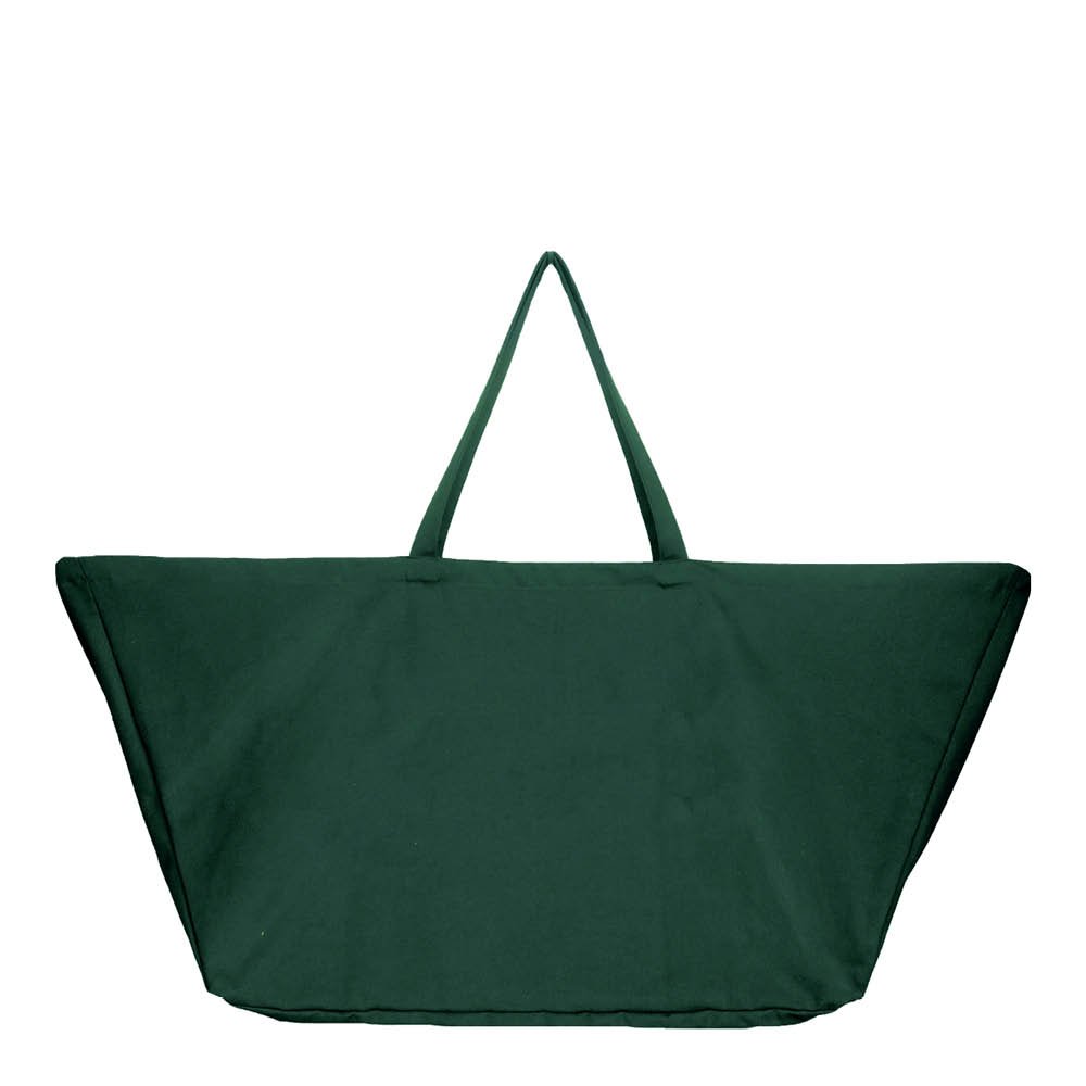 The Organic Company  Big Long Bag Kangaslaukku 35x45x90 cm Tummanvihreä