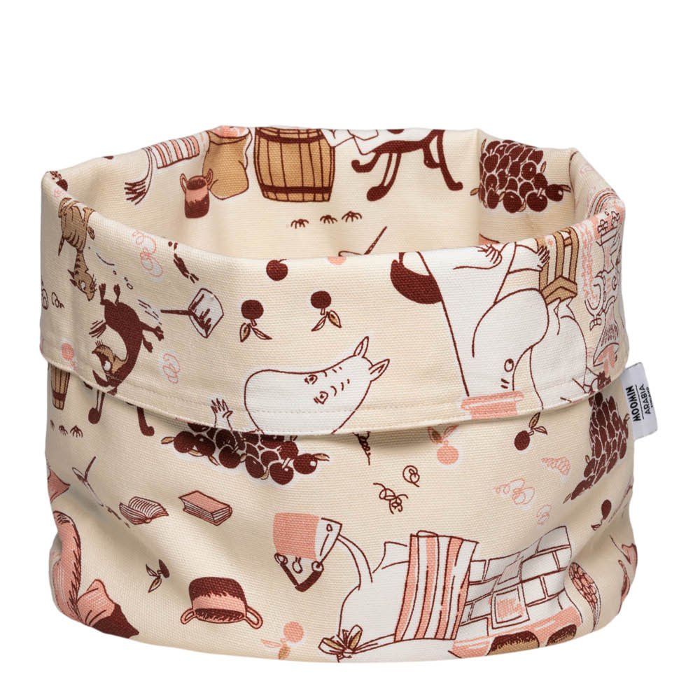 Moomin Arabia  Muumi Säilytyslaatikko soikea 26 cm Siivouspuuhissa