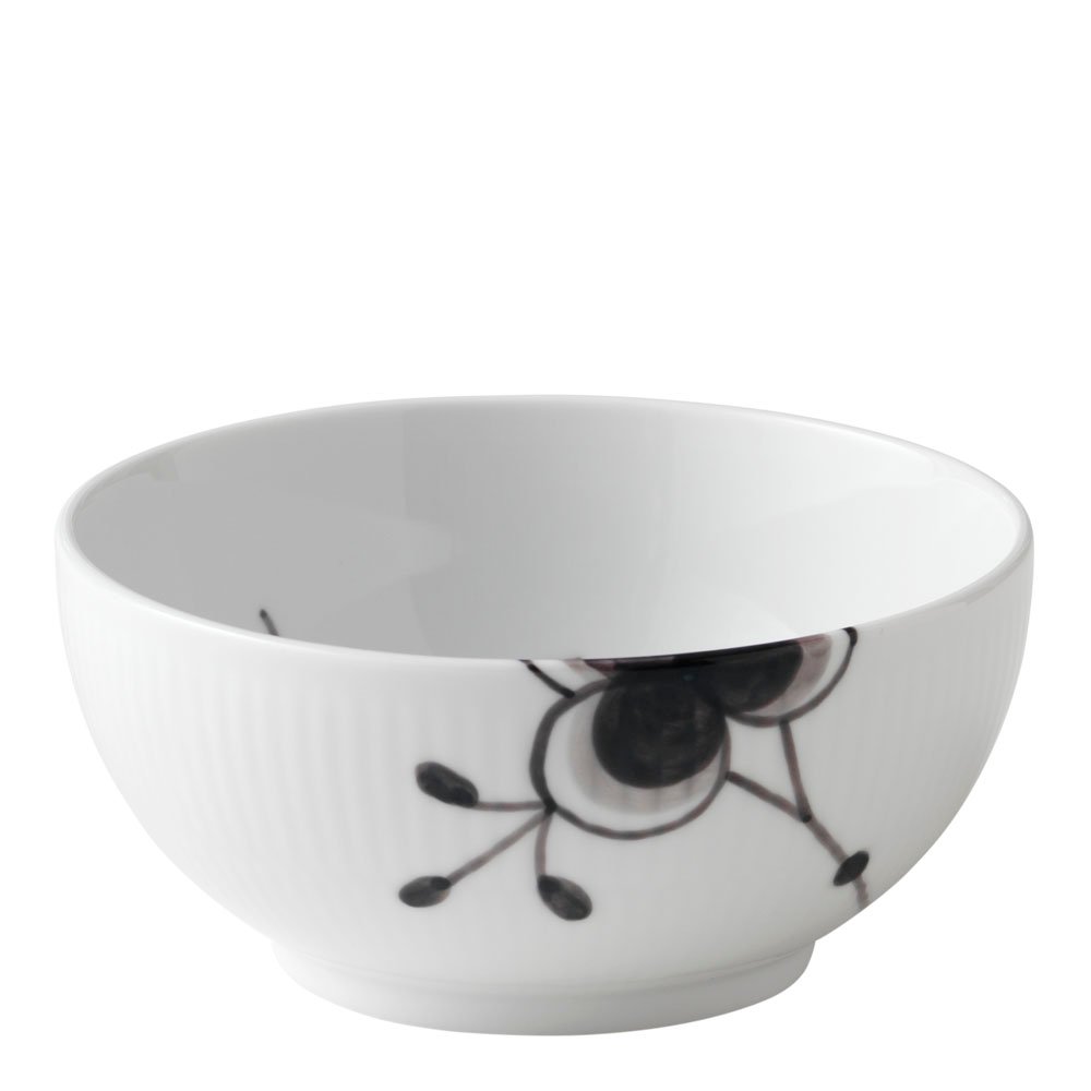 Royal Copenhagen  Black Fluted Mega Kulho 47 cl