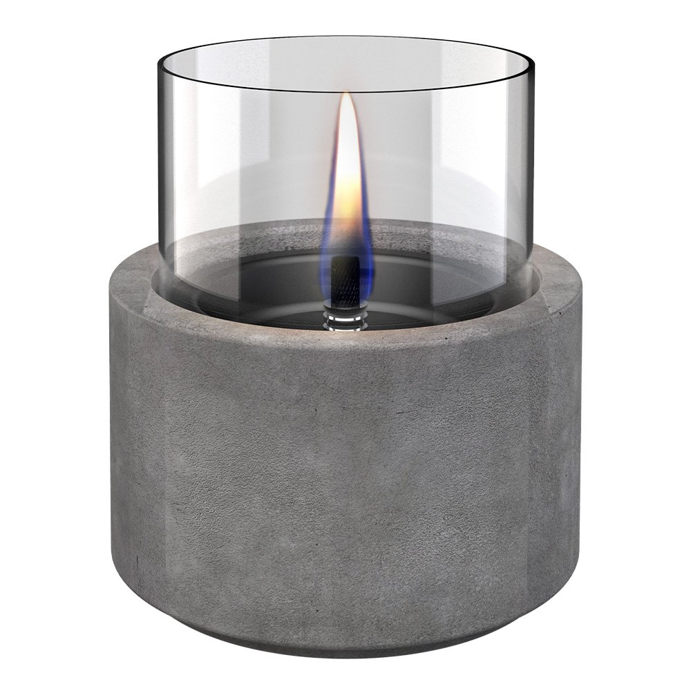 Tenderflame  Lilly Sisustustuli 12,4 cm Tummanharmaa