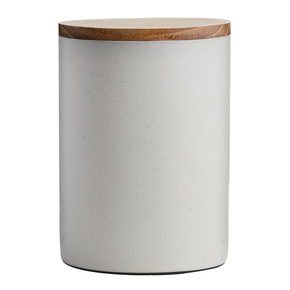 Aida  Raw Säilytin kannella 15x10 cm Arctic White