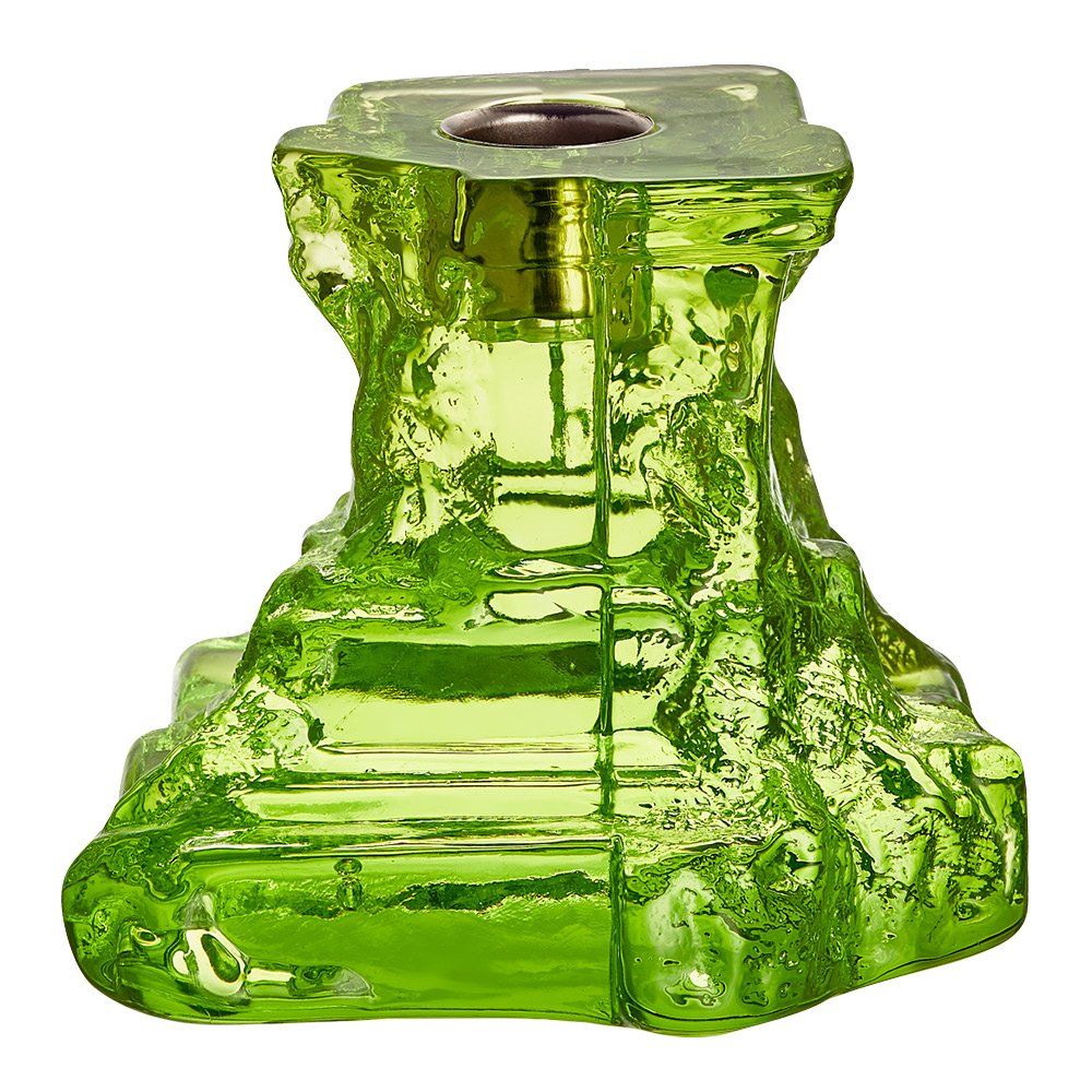 Kosta Boda  Rocky Baroque Kynttilänjalka 9,5 cm Kryptoniitti