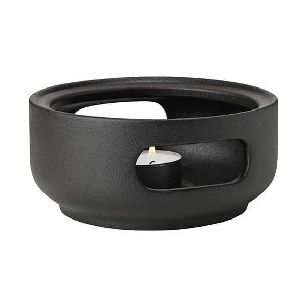 Stelton  Theo Teelämmitin 15 cm Musta