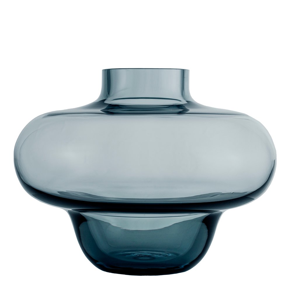 Kosta Boda  Kappa Maljakko 16 cm Sininen