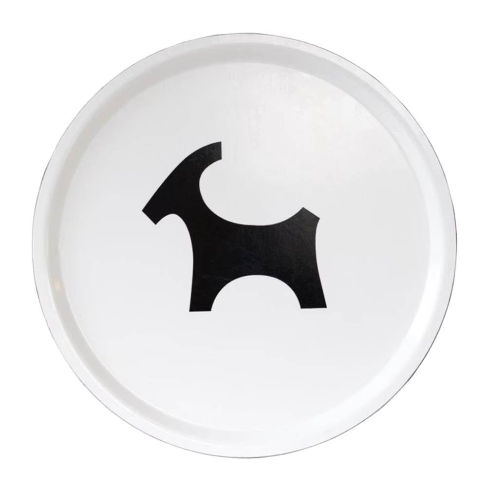 Rotor Design  Tarjotin 38 cm Olkipukki Valkoinen