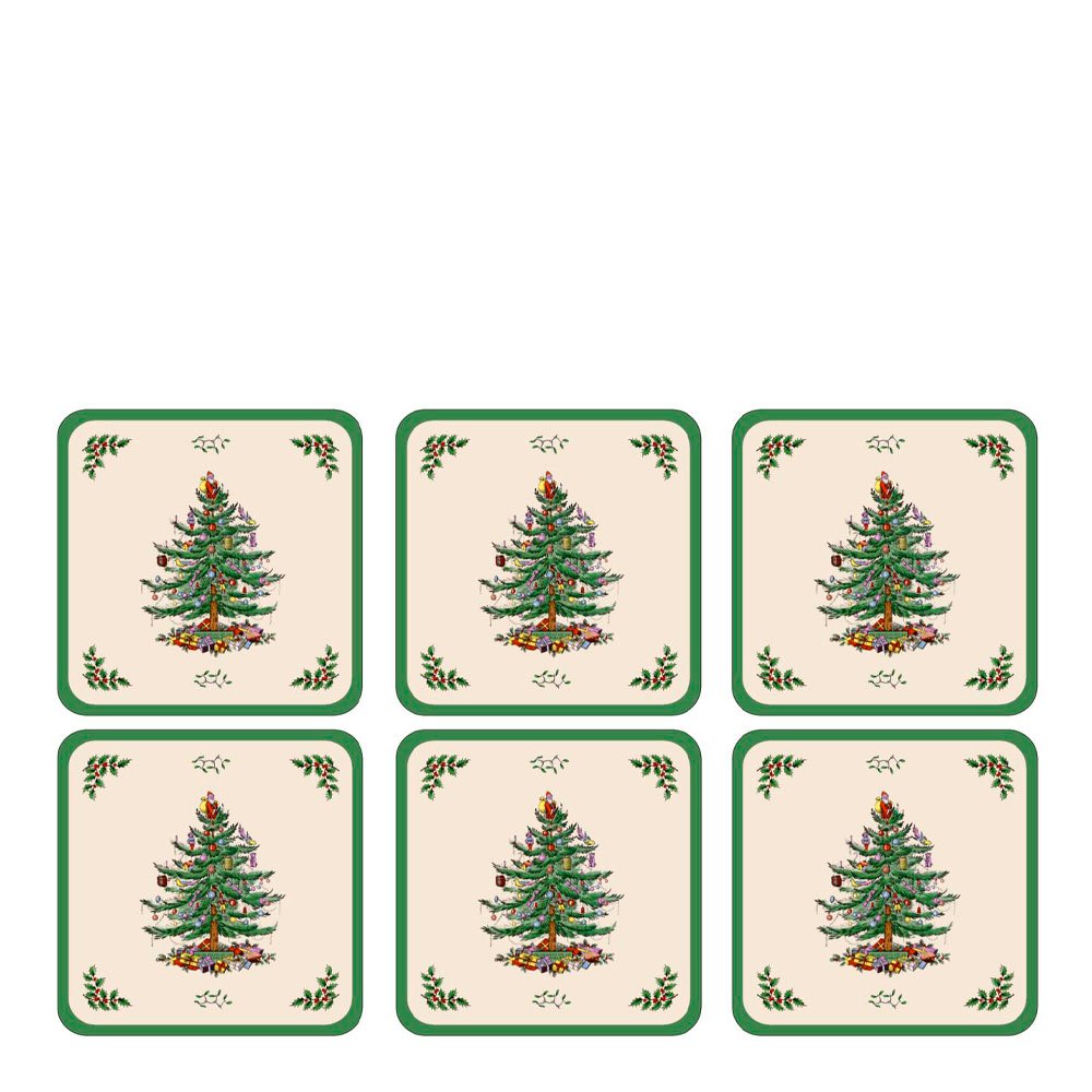 Pimpernel Christmas Tree Lasinalunen 6 kpl