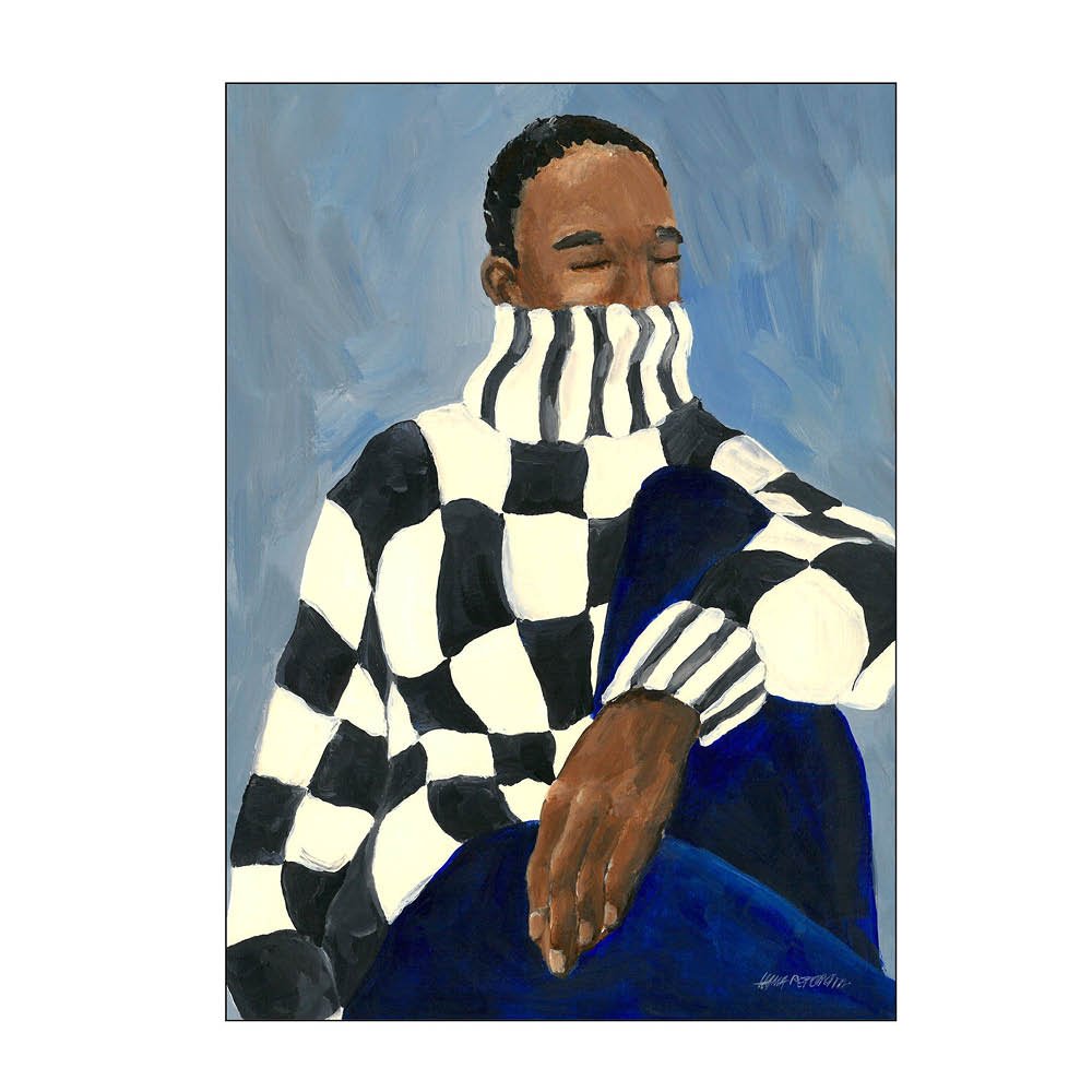 Poster & Frame  The Poster Club x Hanna Peterson Juliste 30x40 cm Check