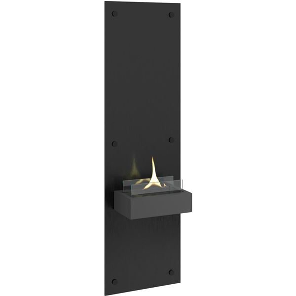 Tenderflame  Alto 90 Seinään ripustettava takka Musta