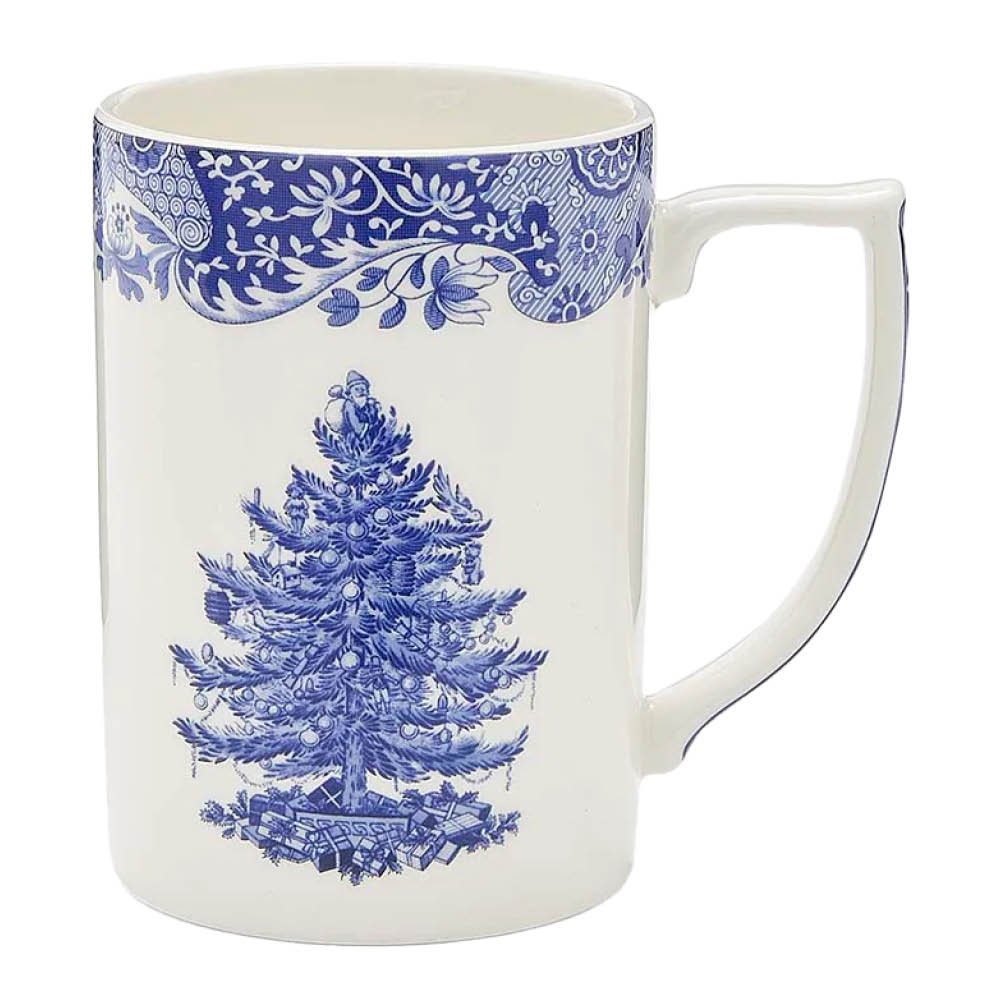 Spode Blue Italian Christmas Tree Muki 34 cl Sininen/Valkoinen