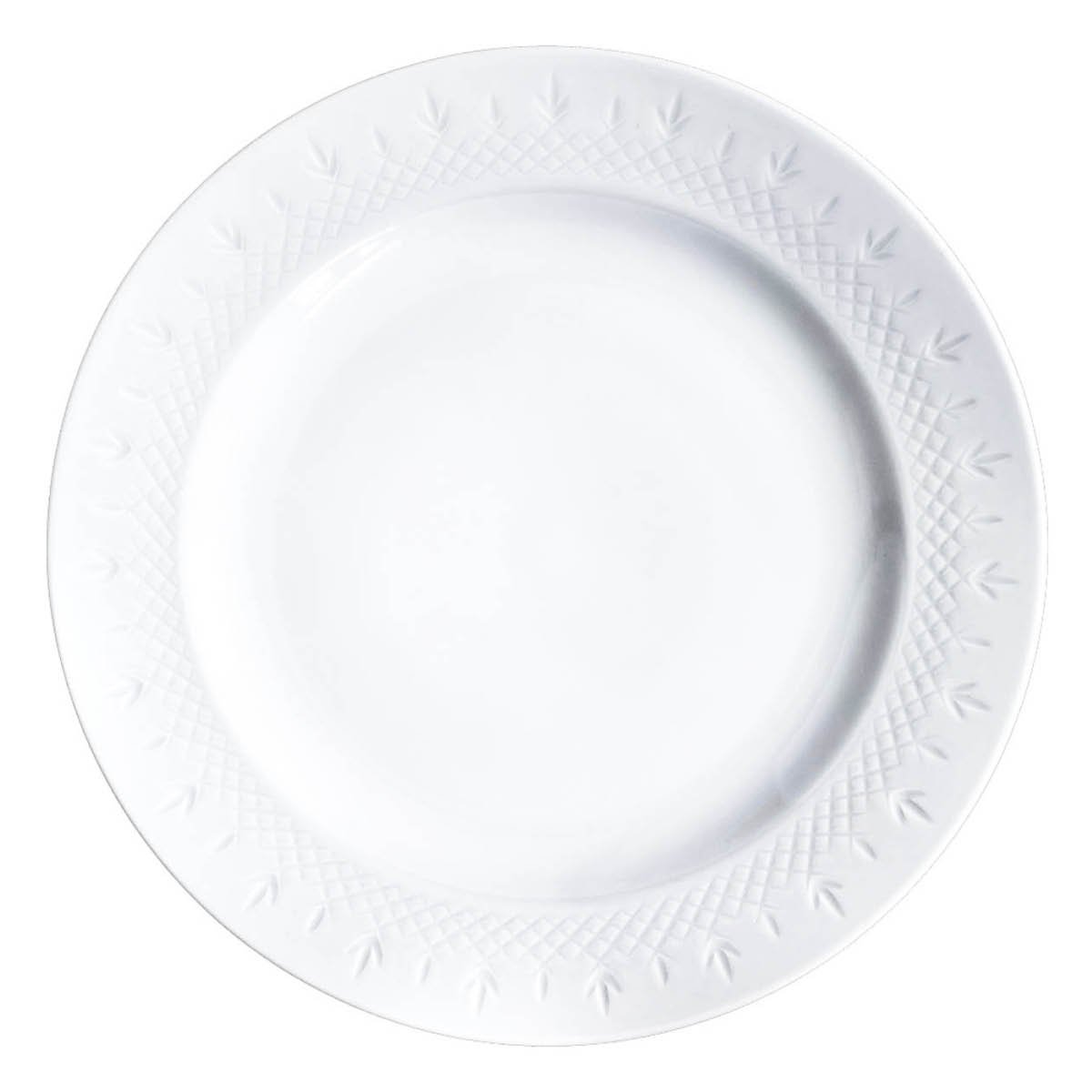 Frederik Bagger  Crispy Porcelain Lautanen 25 cm Valkoinen