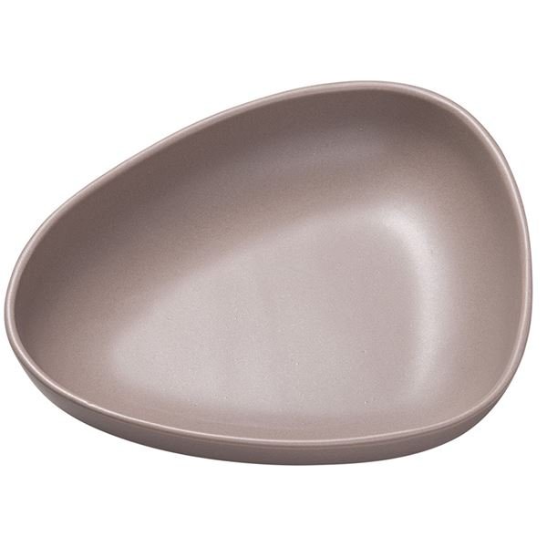 LIND DNA  Curve Stoneware Syvä lautanen 22x19 cm Harmaa