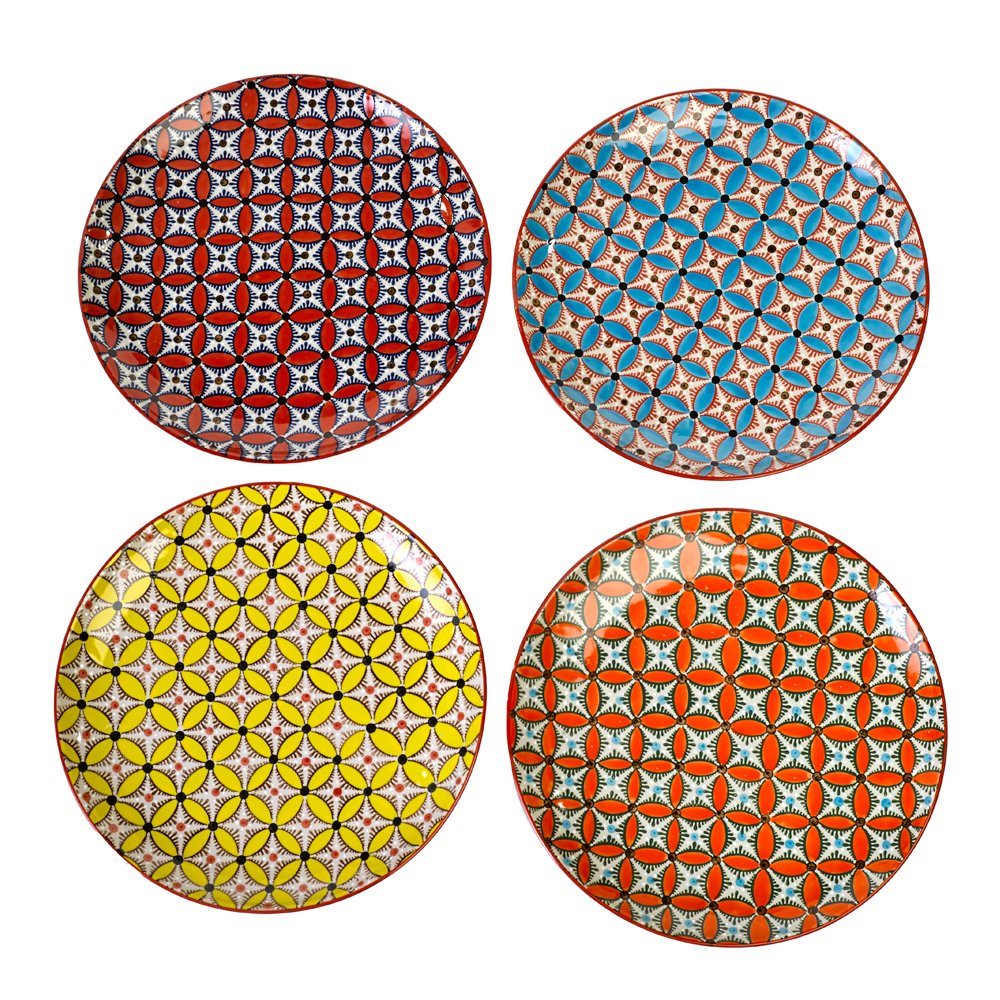 Pols Potten  Hippy Lautanen 27 cm 4 kpl