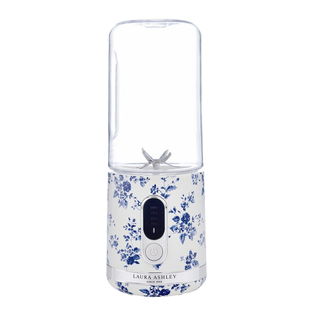 Laura Ashley  China Rose Kannettava Tehosekoitin Sininen/Valkoinen