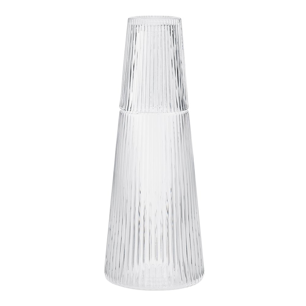 Stelton  Karahvi juomalasilla 1 L Kirkas