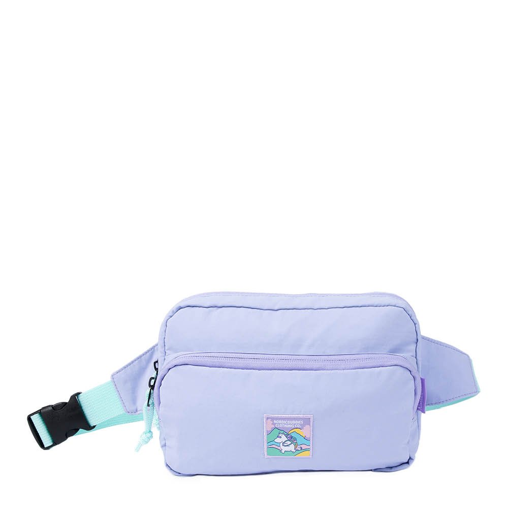 Nordicbuddies  Muumi Retro Vyölaukku Muumit Seikkailulla 25x15 cm Liila