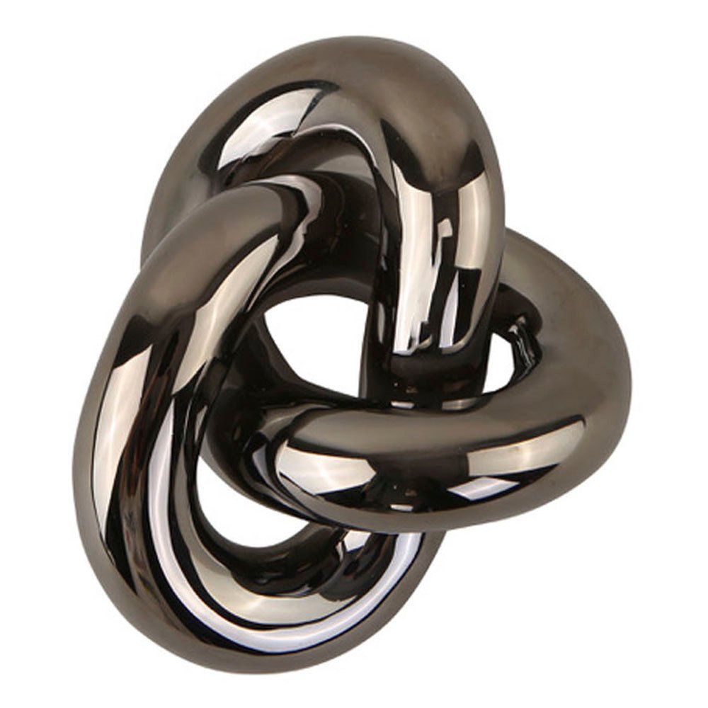 Cooee  Knot Table Veistos 9 x 19 x 15 cm Tumma hopea
