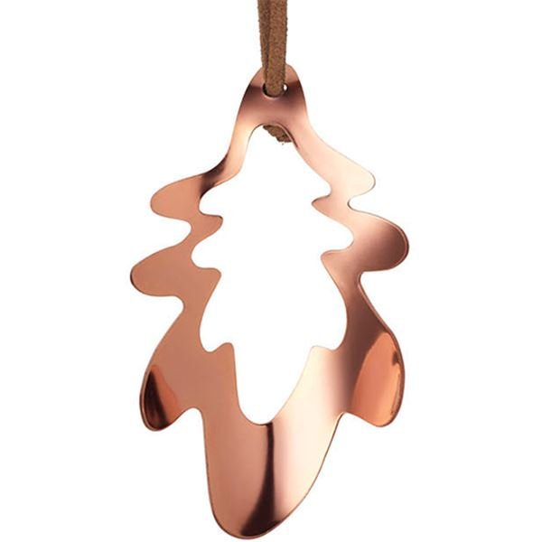 Rosendahl  Nordic Tales Oak Leaf Ripustuskoriste 8,5 cm Kupari