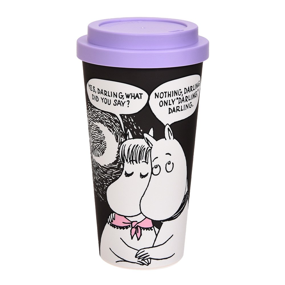 Nordicbuddies Muumi Take away Muki 45 cl Musta