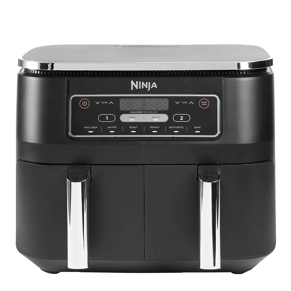Ninja  Foodi Dual Zone Airfryer 7,6 L AF300EU Musta