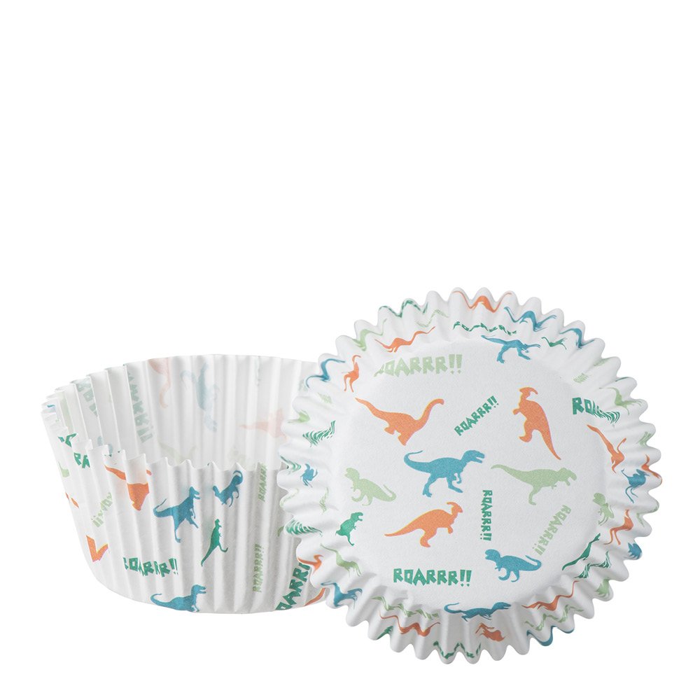 Modern House  Chic kids Paperinen muffinivuoka 40 kpl Dinosaurus