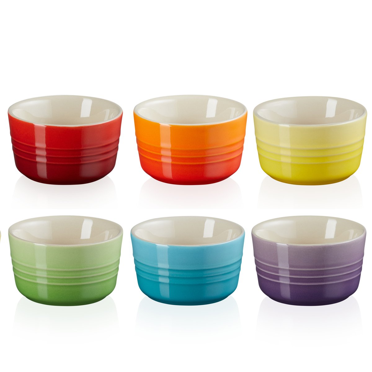 Le Creuset  Rainbow Annosvuoka mini 6 kpl