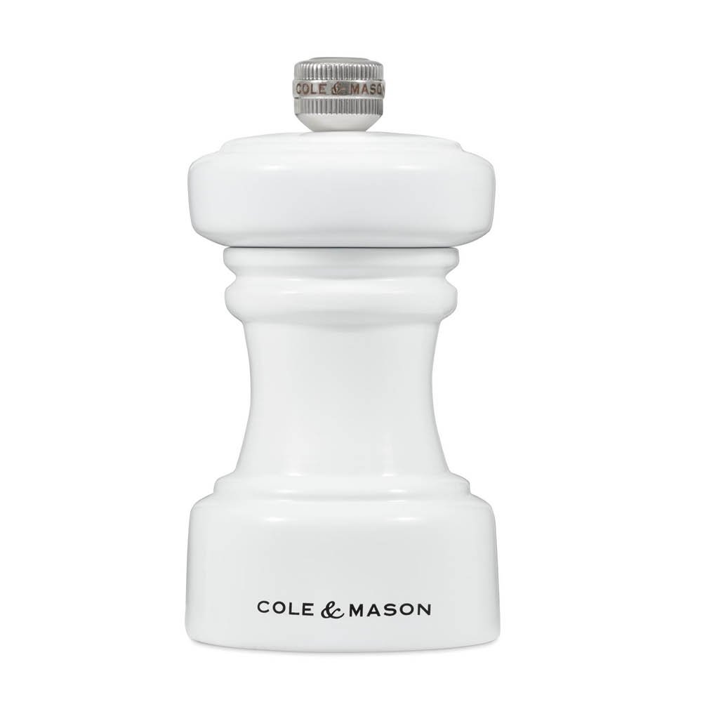 Cole & Mason  Hoxton Suolamylly 10 cm Valkoinen