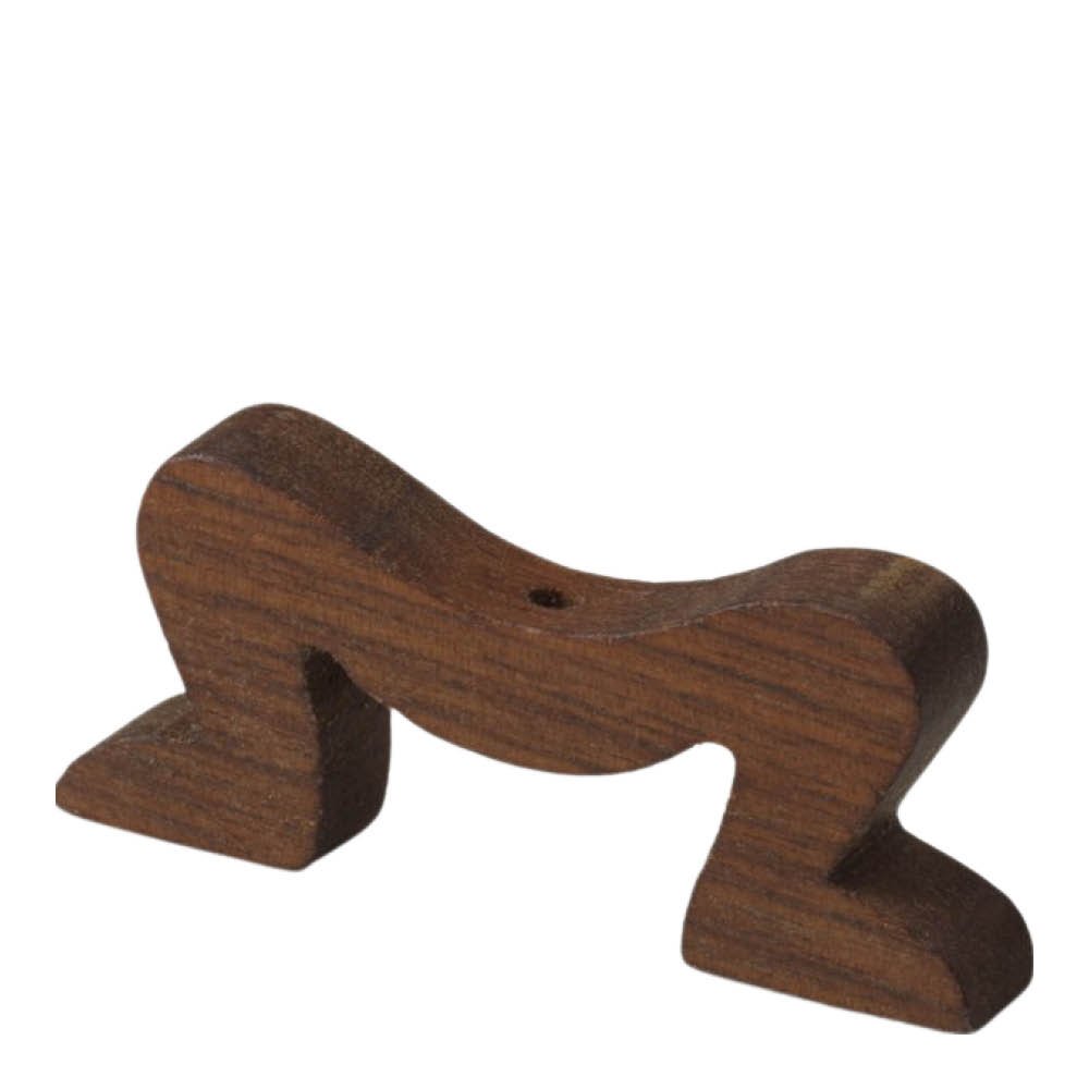 Kay Bojesen  Varaosa  Jalka ilman logoa mäyräkoiralle Pähkinäpuu