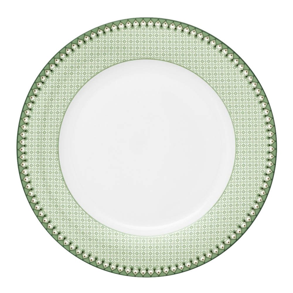 Pip Studio  Lily & Lotus Tiles Lautanen 26,5 cm Vaaleanvihreä