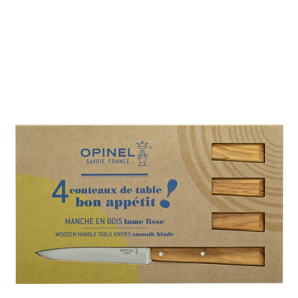 Opinel  Bon Appétit Veitsi Nro. 125 4 kpl
