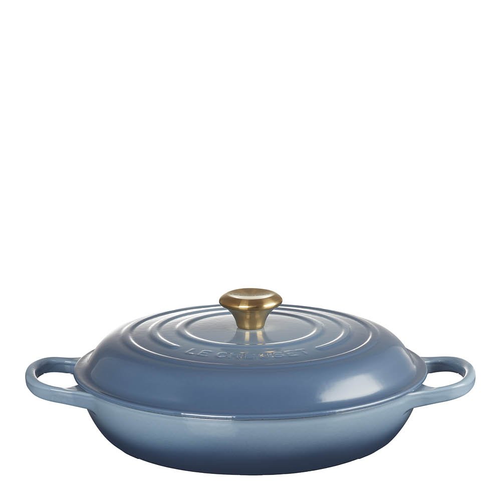 Le Creuset  Signature Matala Valurautapata 3,5 L Chambray