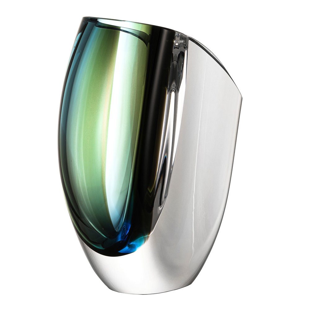 Kosta Boda  Mirage Maljakko 21 cm Vihreä/Sininen