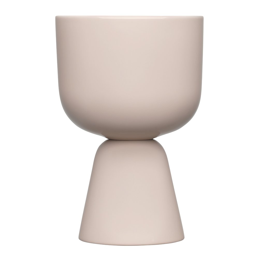 iittala  Nappula Kukkaruukku 19x12,5 cm Beige