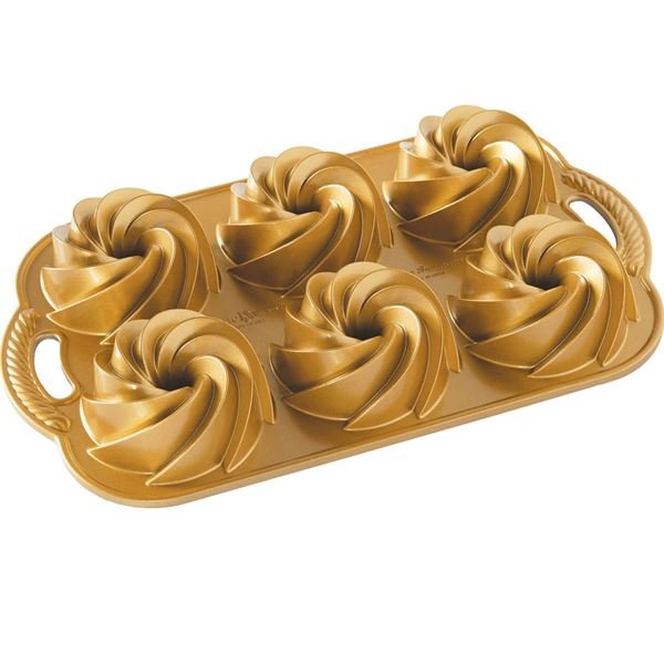 Nordic Ware  Kakkuvuoka Heritage Bundtlette 95 cl Kulta