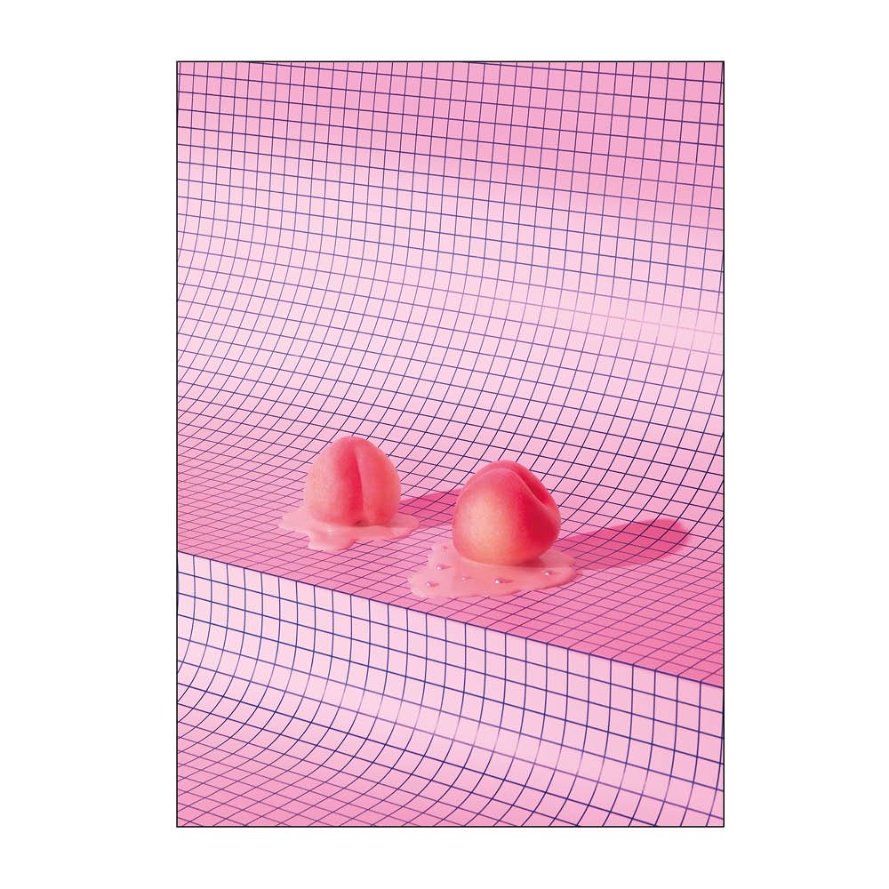 Poster & Frame  Rikke Mønster Juliste 50x70 cm Peach