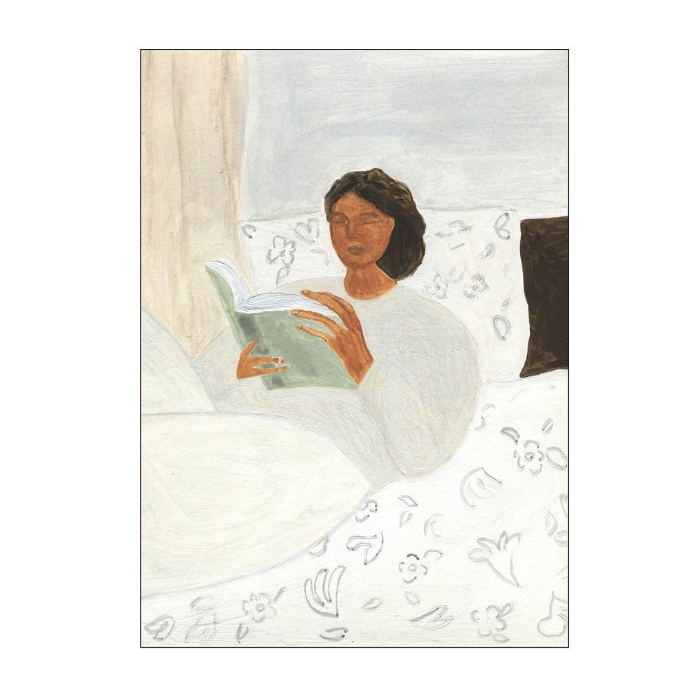 Poster & Frame  The Poster Club x Isabelle Vandeplassche Juliste 50x70 cm Morning read