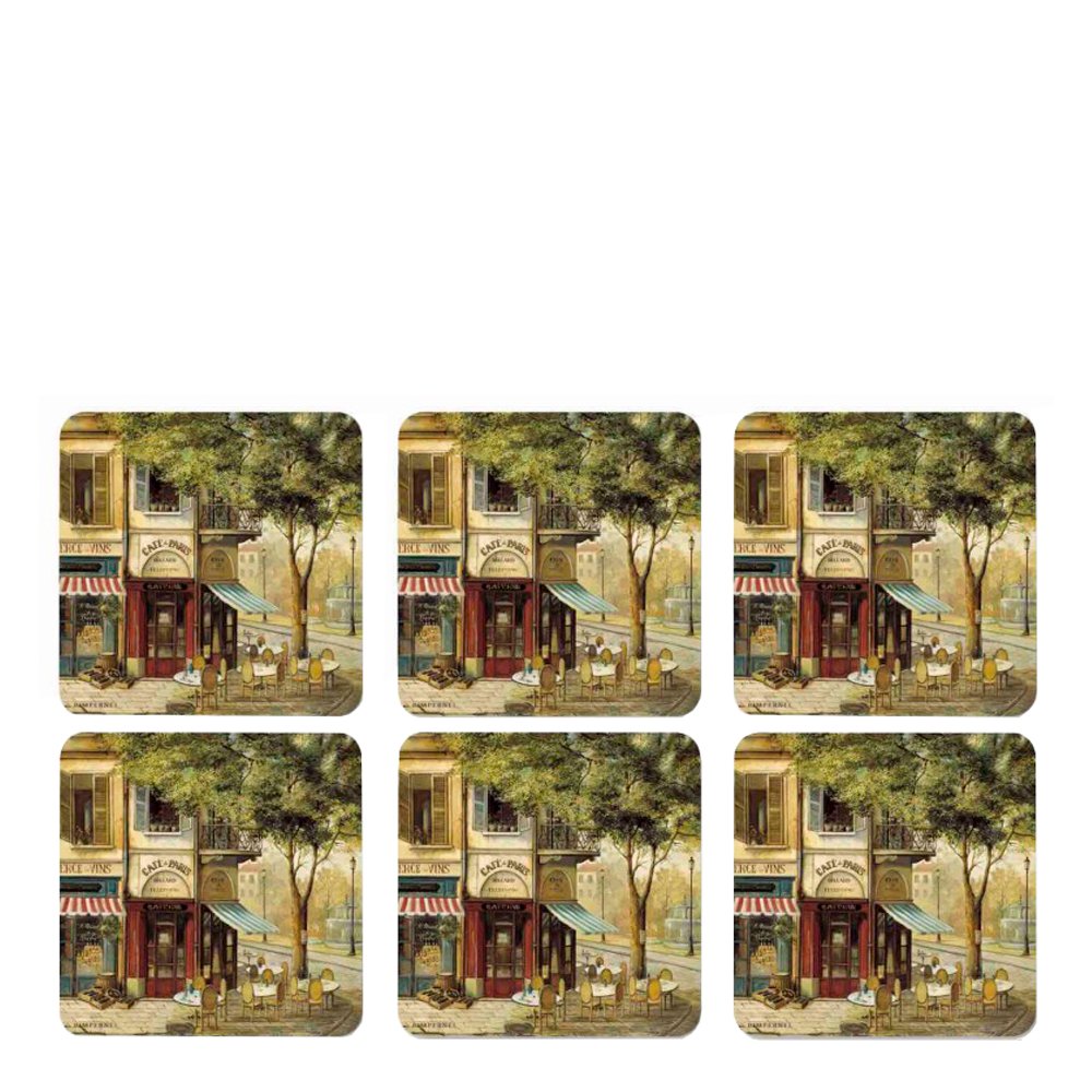 Pimpernel  Parisian Scenes Lasinalunen 6 kpl