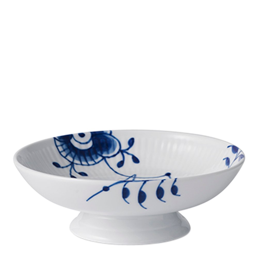 Royal Copenhagen  Blue Fluted Mega Kulho jalalla 17,5 cm