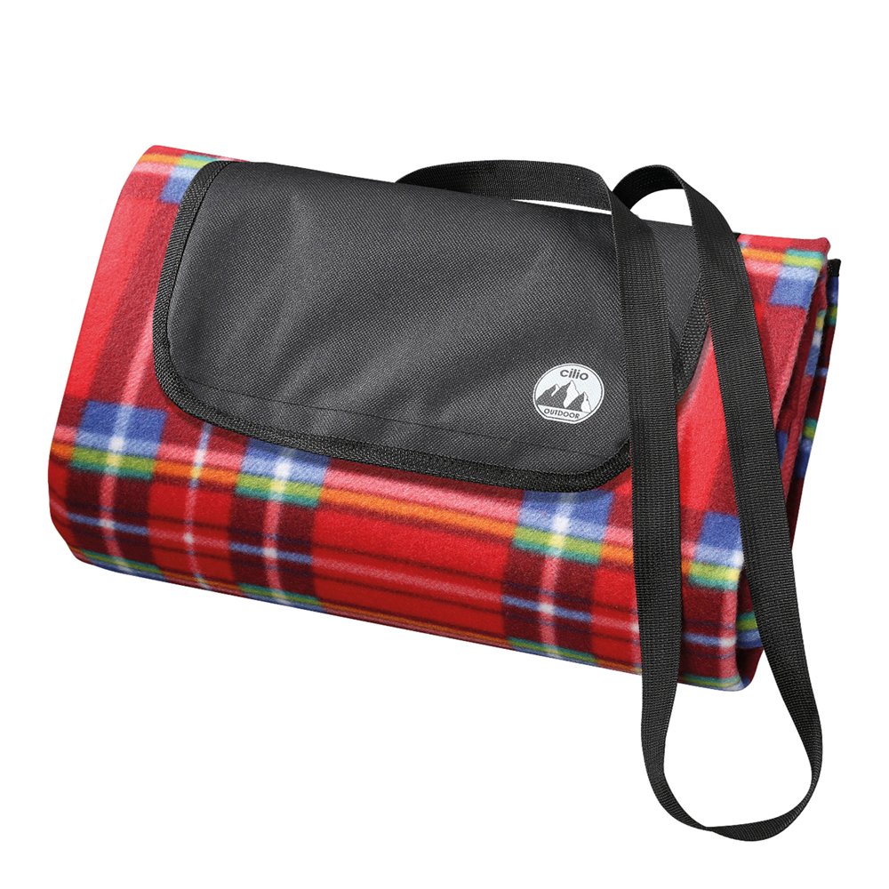 Cilio  Weekend Piknikhuopa 130x145 cm Punainen/Raidallinen