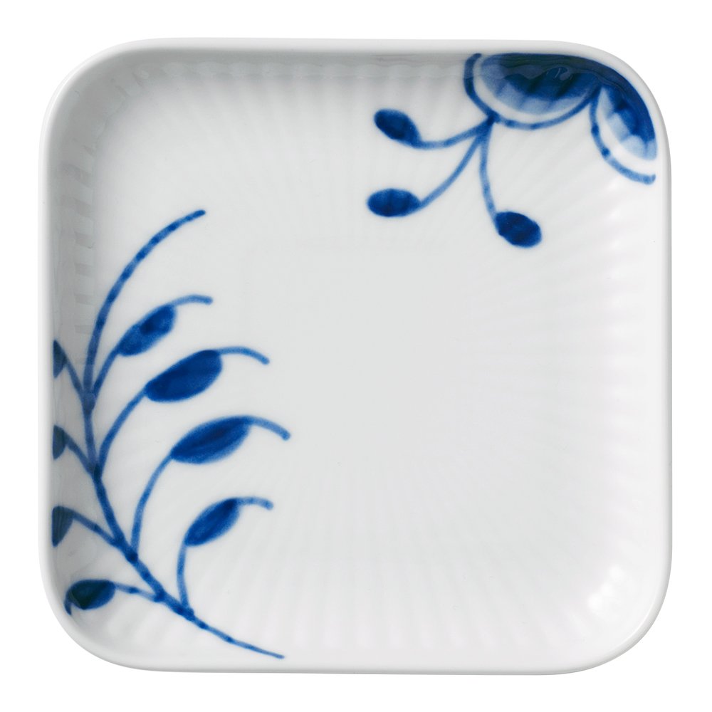 Royal Copenhagen  Blue Fluted Mega Lautanen 9x9 cm