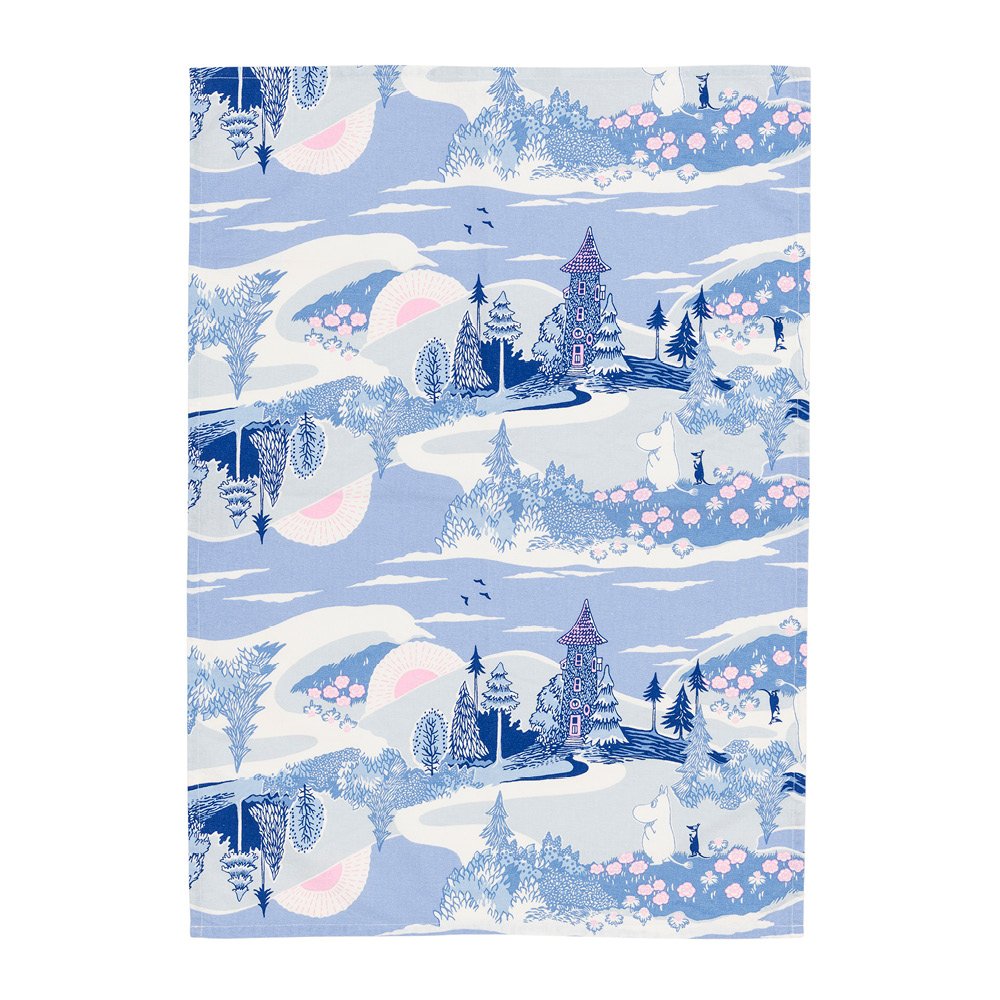 Moomin Arabia  Muumi Keittiöpyyhe 50x70 cm Kotona viimein