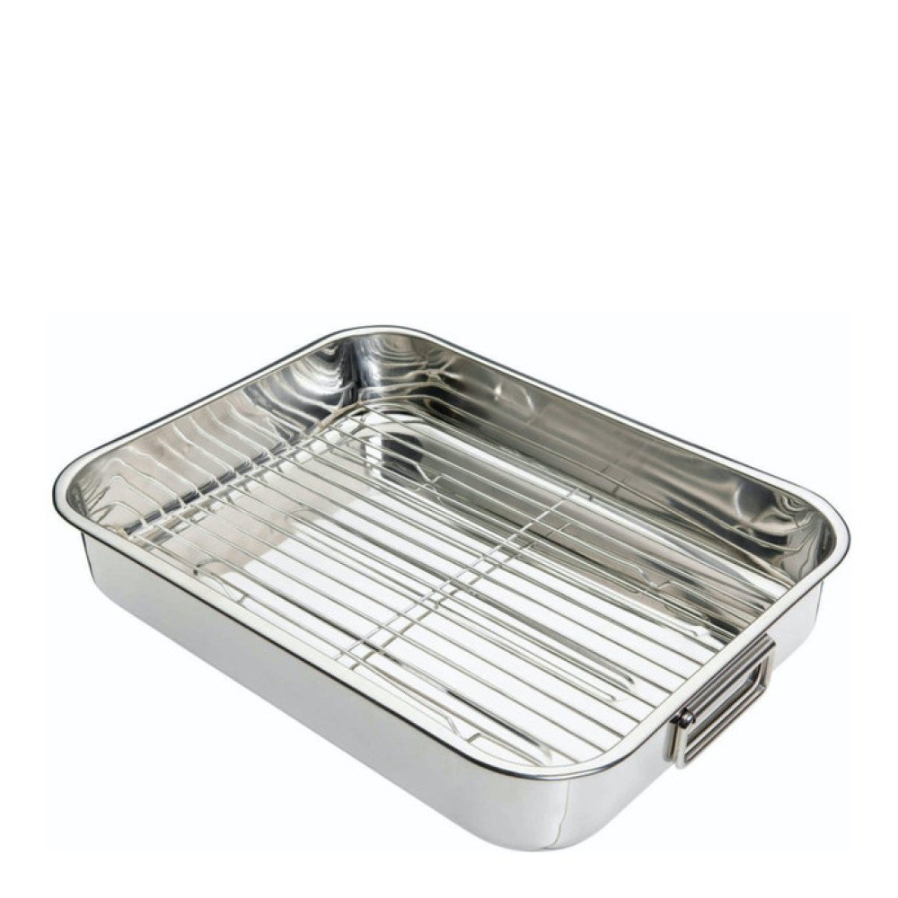 Kitchen Craft  Blue Card Uunivuoka ritilällä 43x31 cm Teräs