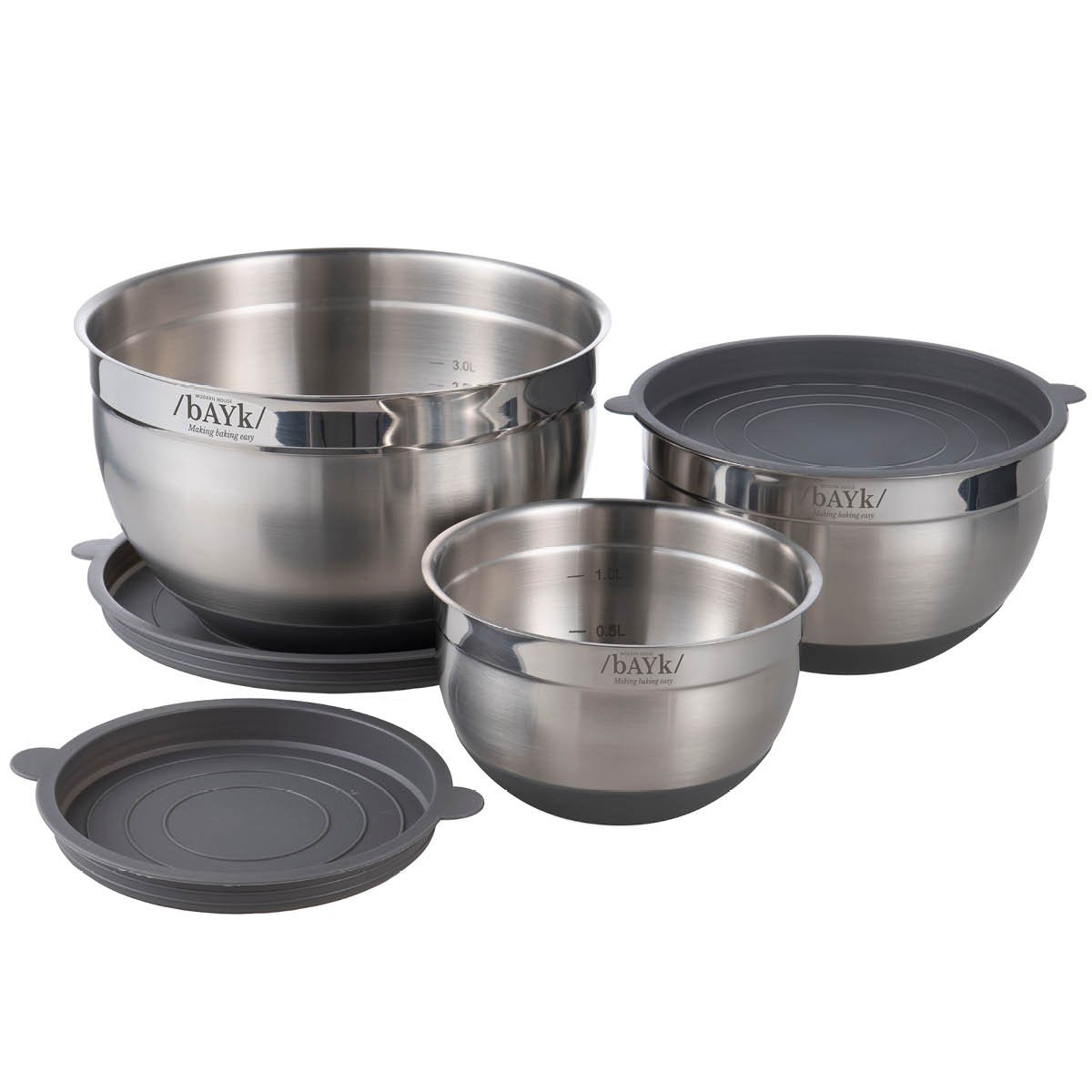 Modern House  bAYk Kulhosetti 3 kpl 1,6/3/5,4L