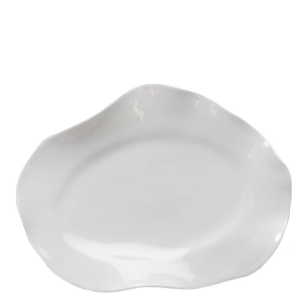 Serax  Perfect Imperfection ovaali lautanen 22,5 cm valkoinen daenkei