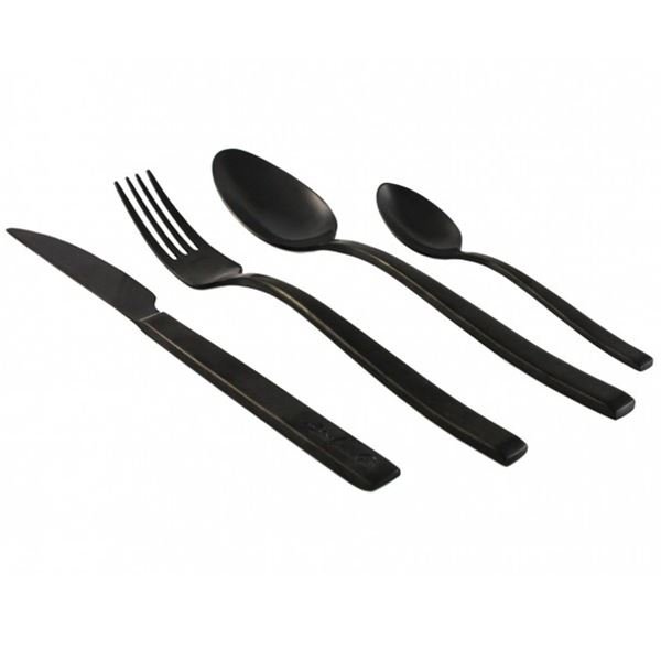 Magnor  Pure Black Aterimet 24 osaa Musta teräs