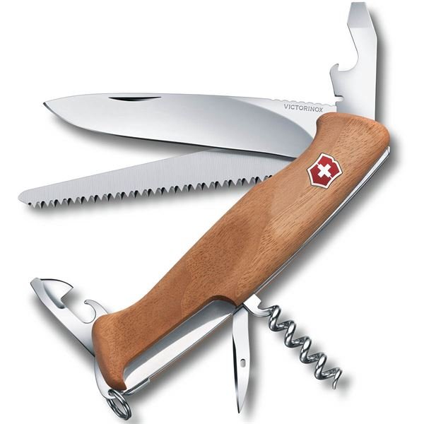 Victorinox  Ranger Wood Blister Linkkuveitsi 130 mm Pähkinäpuu